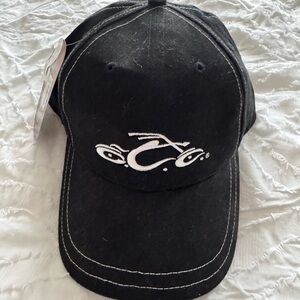 NWT - OCC Black Embroidered Cap